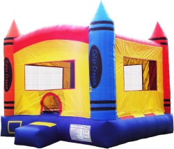 Crayon Bounce House